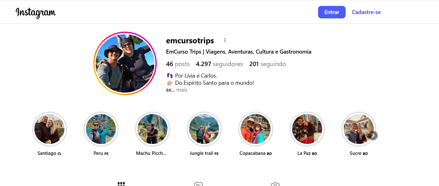 Instagram Profile Print